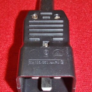 IEC 106 Male Power Hot Cord Connector