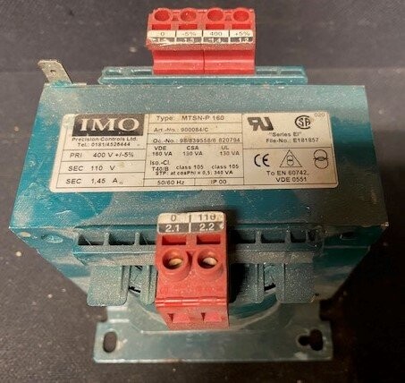IMO MTSN-P 160 Transformer - Image 2