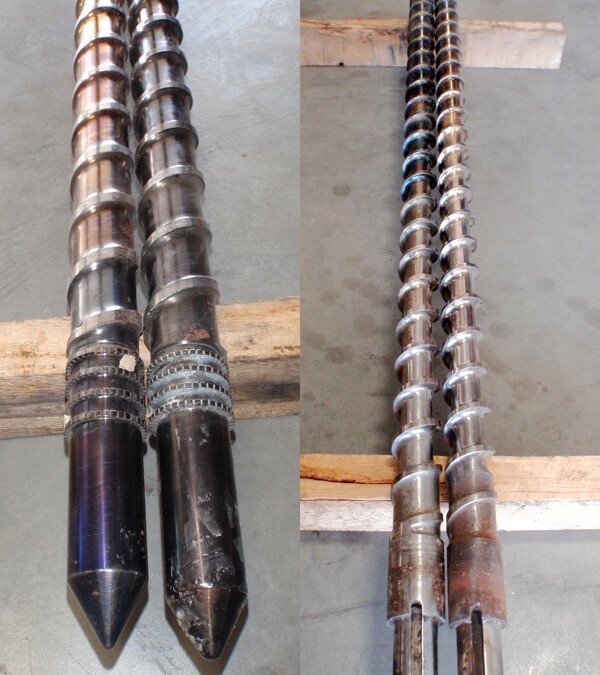 Improved 50mm PE Extruder Screw