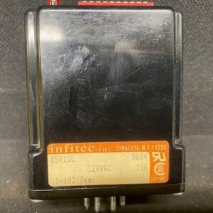 Infitec BSR15L 0.1-102.3 Seconds Time Delay Relay