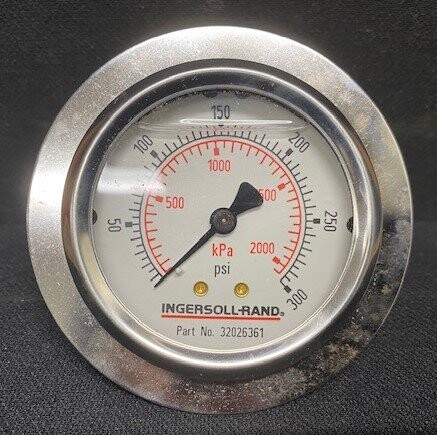 Ingersoll Rand 32026361 Liquid Filled Pressure Gauge - Image 2