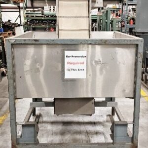 Inter-City Welding Unknown Model Stainless Steel Hopper Conveyor