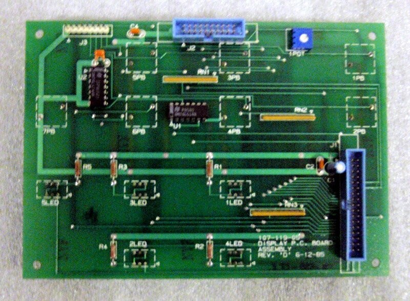 IPEG 107-119-05 Display P.C. Board Assembly