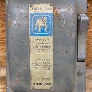 ITE F322 Bulldog Vacu-Break Fusible Safety Switch