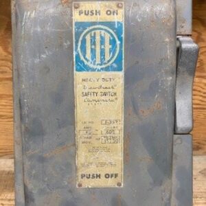 ITE F352 Vacu-Break Clampmatic Enclosed Safety Switch