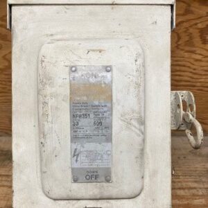 ITE NFR-321 Type 3R 250VDC Vacu-Break Clampmatic Safety Switch