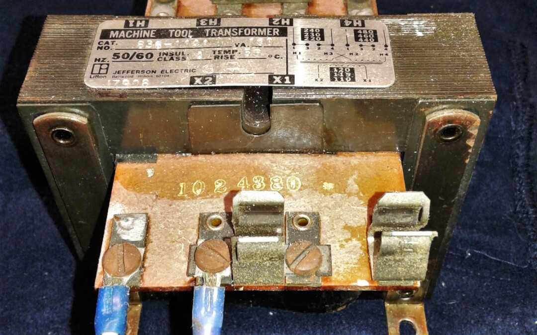 Jefferson Electric 636-1141 Machine Tool Transformer