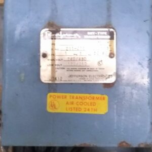 Jefferson Electric 211-071 Powerformer 1 KVA Transformer