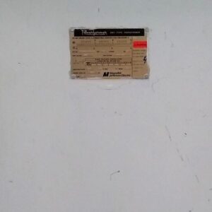 MagneTek-Jefferson Electric 223-3237-480 Powerformer 75 KVA Transformer