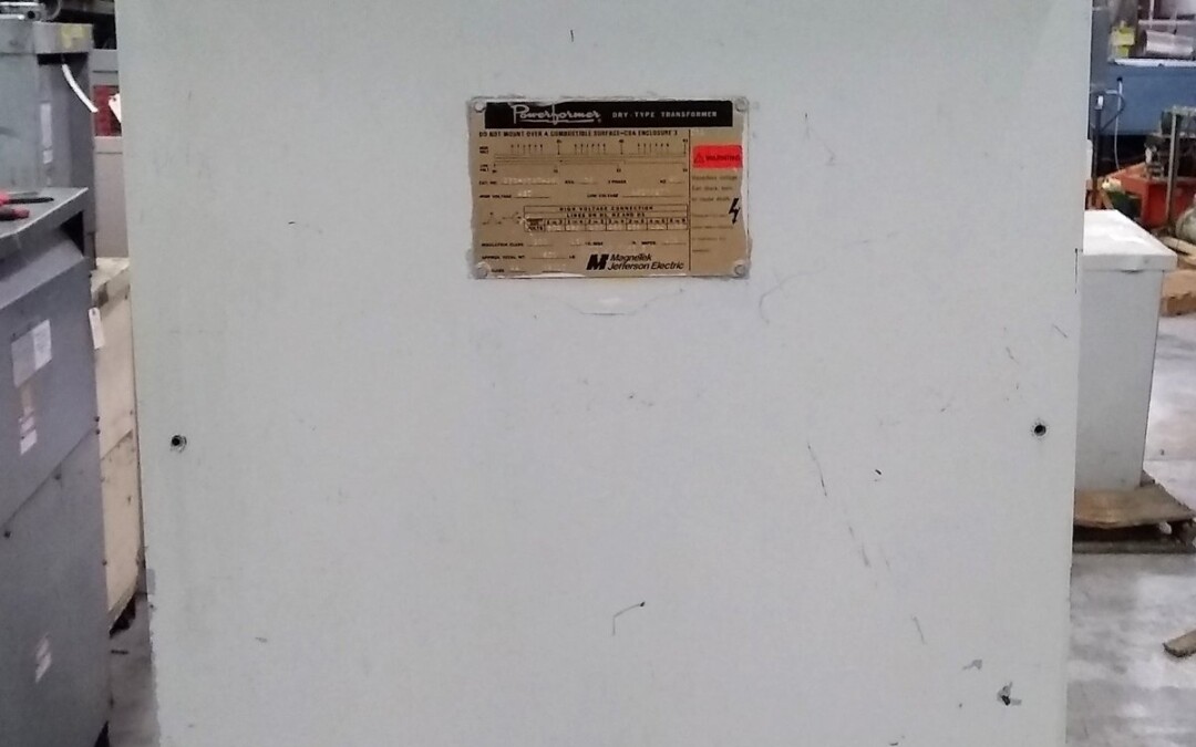 MagneTek-Jefferson Electric 223-3237-480 Powerformer 75 KVA Transformer