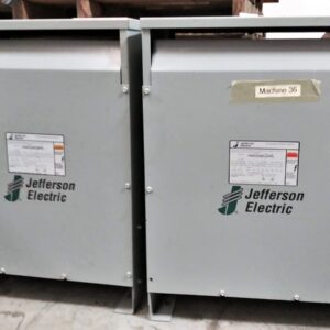Jefferson Electric 423-3217-055 45 KVA, 480 Primary, 240 Secondary