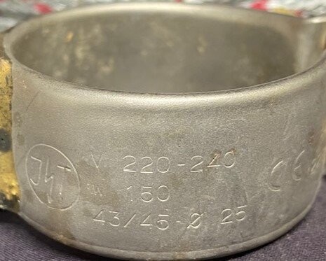 Johann Fischer 227893 Band Heater - Image 2