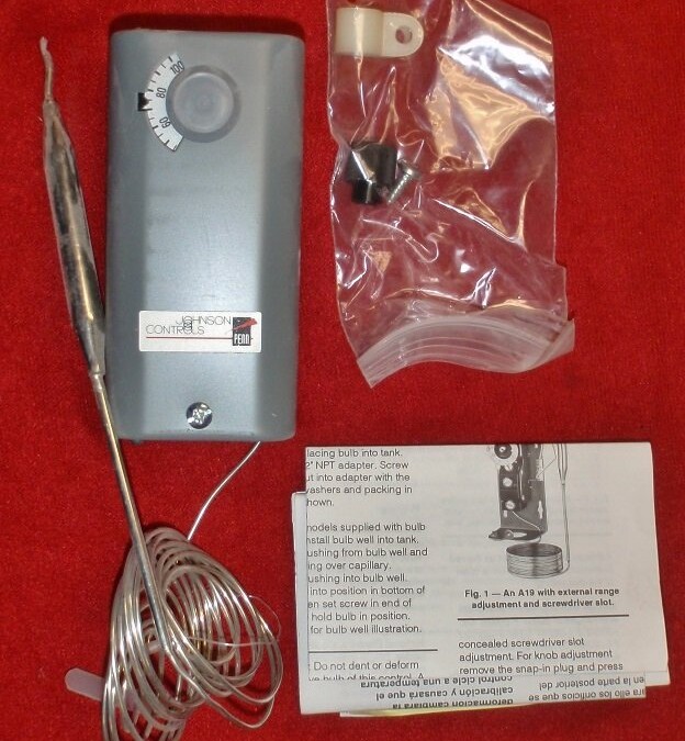Johnson Controls 4E047 Line Volt Mechanical Tstat
