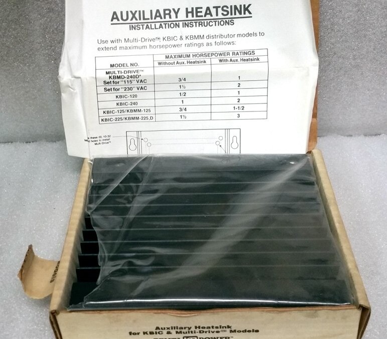 KB Electronics 9861 Auxiliary Heatsink