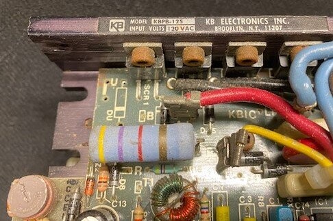 KB Electronics KBPB-125 120VDC Motor Reversing Speed Control - Image 2