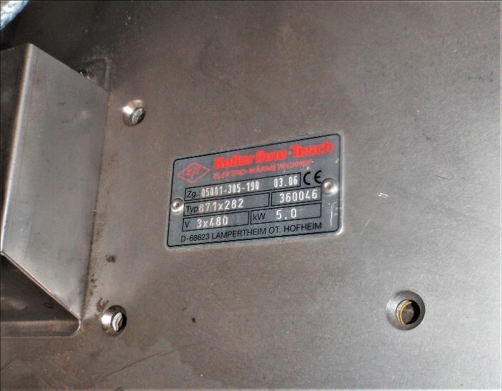 Keller, Ihne & Tesch 05001.305.190 Heater Plate - Image 2