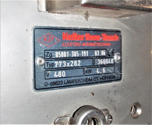 Keller, Ihne & Tesch 05001.305.191 Heater Plate - Image 2