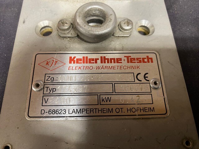 Keller, Ihne & Tesch 05001.405.167 Heater Plate - Image 2