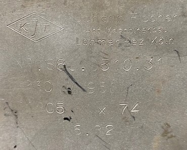 Keller, Ihne & Tesch 680.0510.31 105x74mm Heater Band - Image 3