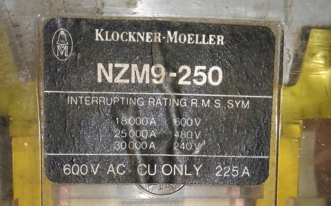 Klockner-Moeller NZM9-250 Circuit Breaker - Image 2