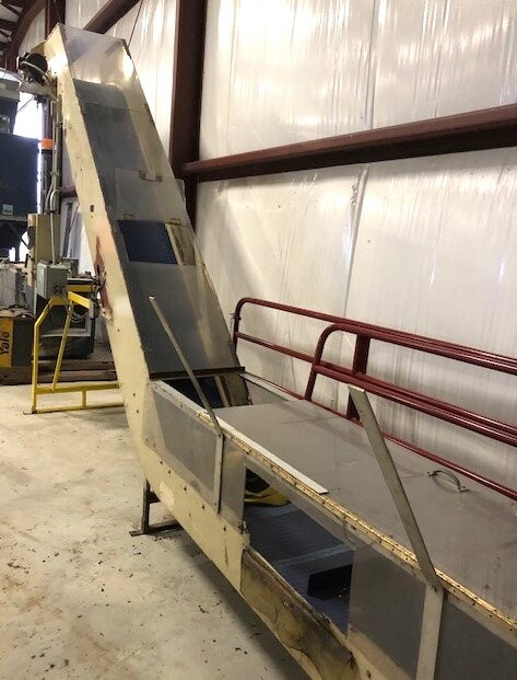 L-shaped 20 ft. Long incline conveyor - Image 2