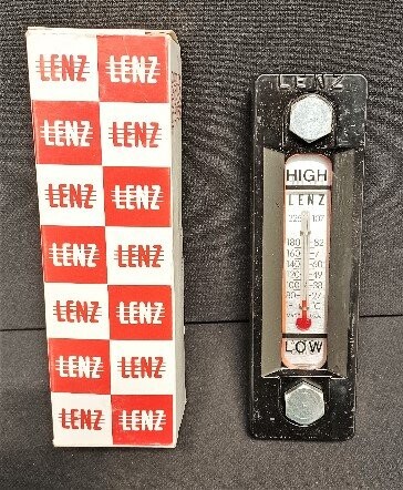 Lenz T-550-5 Fluid Level Gauge with Thermometer
