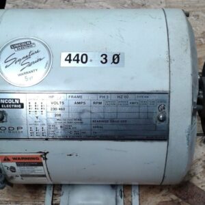 Lincoln Electric Unknown Model 1/3 HP Signature Series AC Motor