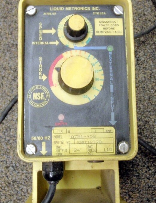 Liquid Metronics Inc. A751-95S Liquid Metering Pump