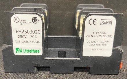 Littlefuse LFH250302C Double Fuseblock - Image 2