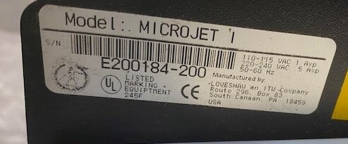 Loveshaw Little David Microjet-1 Inkjet Printer - Image 3