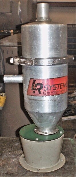 L-R Systems Unknown Model 8 1/2 Inch Diameter Receiver Hopper