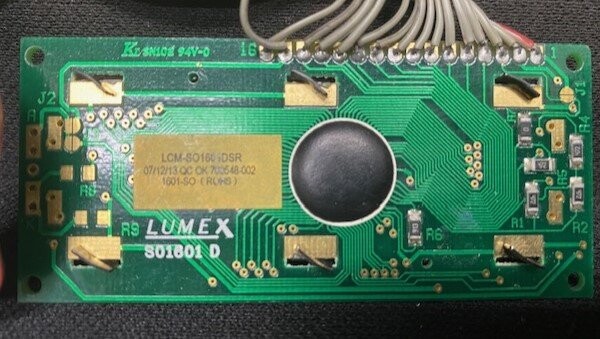 Lumex LCM-S01601DSF LCD Display - Image 2