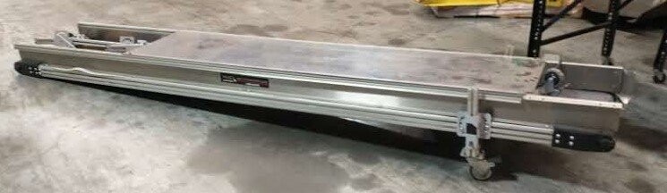 MAC SFA1120 130 inch long 20 inch wide variable speed conveyor - Image 2