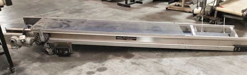 MAC SFA1120 130 inch long 20 inch wide variable speed conveyor