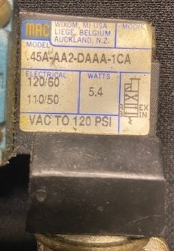 MAC Valves 45-AA2-DAAA-1CA Solenoid Valve - Image 2