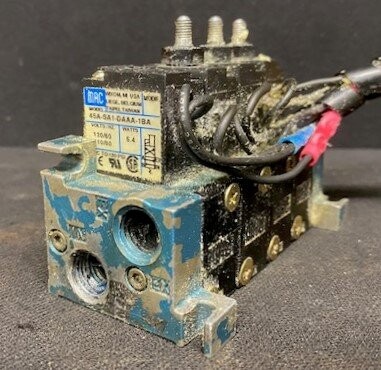 MAC Valves 45A-SA1-DAAC-3BA and 45A-SA1-DAAA-1BA Pneumatic Solenoid Valve Assembly