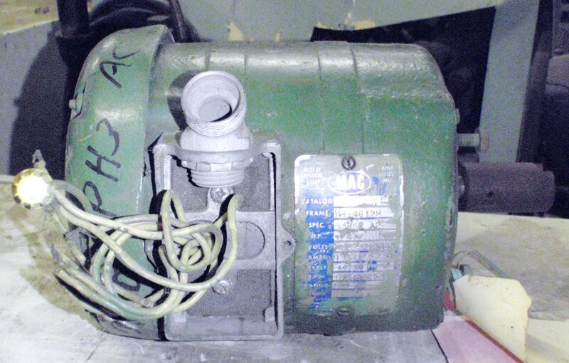 Motor Appliance Corp 48-4612M 1/4hp Motor
