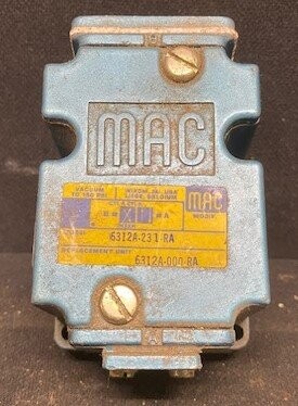 MAC Valves 6312A-231-RA Solenoid Valve