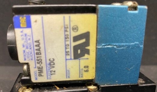 MAC Valves 912B-PM-551BA Pneumatic Solenoid Valve - Image 4