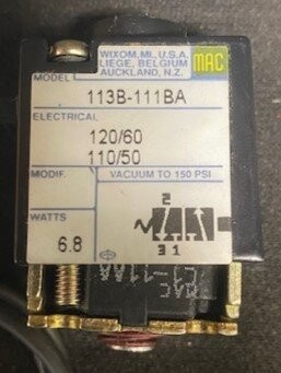 MAC Valves 113B-111BA Pneumatic Valve - Image 2