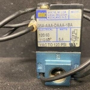 MAC Valves 35A-AAA-DAAA-1BA Solenoid Valve