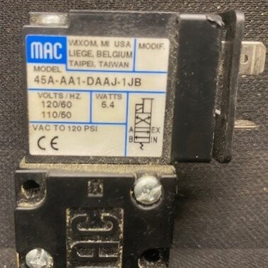 MAC Valves 45A-AA1-DAAJ-1JB Valve - Image 2