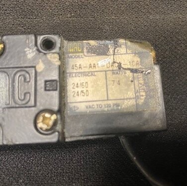 MAC Valves 45A-AA1-DACA-1CA Pneumatic Solenoid - Image 2