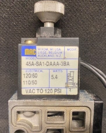 MAC Valves 45A-SA1-DAAA-3BA Solenoid Valve - Image 2