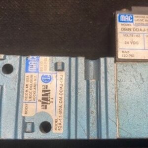 MAC Valves 52A-11-B0A-DM-DDAJ-1KJ Solenoid Valve