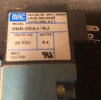 MAC Valves 52A-11-B0A-DM-DDAJ-1KJ Solenoid Valve - Image 3