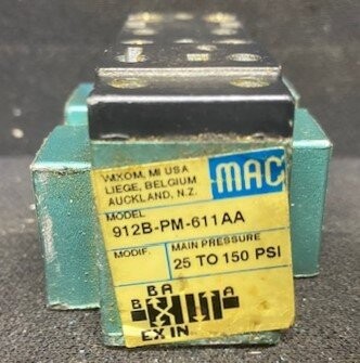 MAC Valves 912B-PM-611AA Valve - Image 2