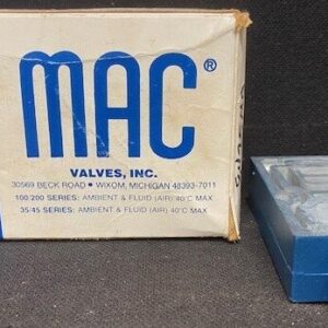 MAC Valves FC82A-AA Flow Control Module Pneumatic Manifold