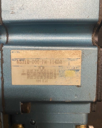 MAC Valves Repl# 6531B-000-PM-114DA Pneumatic Valve - Image 2