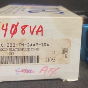 MAC Valves Repl# 82A-AC-000-TM-DAAP-1DA Pneumatic Valve